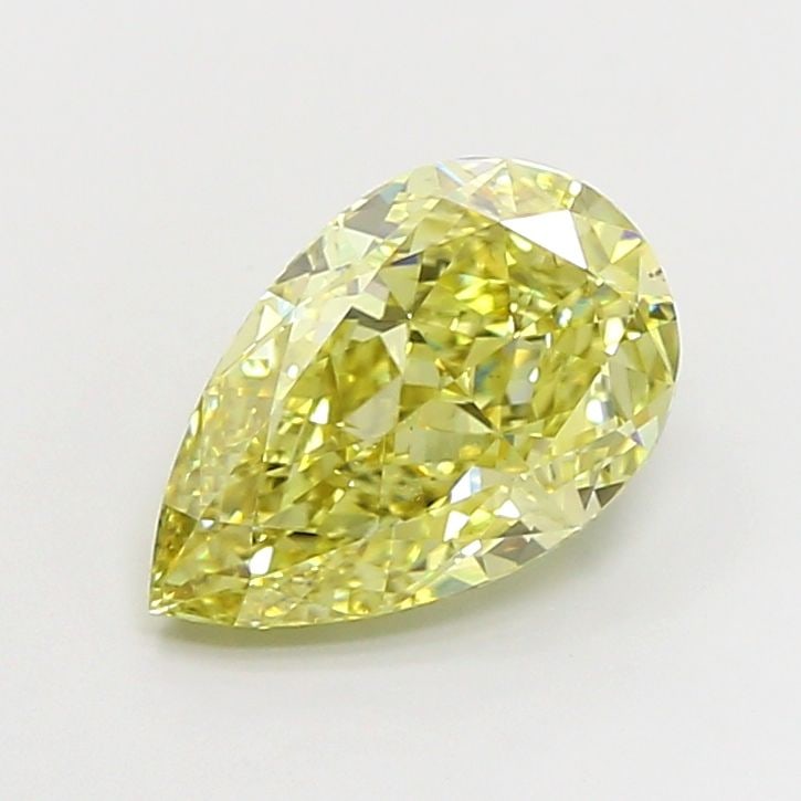 Loose Diamond - PEAR 3.51ct Fancy Intense Yellow VS2: Loose Diamond - PEAR 3.51ct Fancy Intense Yellow VS2 Source: This is a real non-mined Diamond that has been grown in a lab Shape: PEAR Carats: 3.51 Color: Fancy Intense Yellow Certification: IGI Video