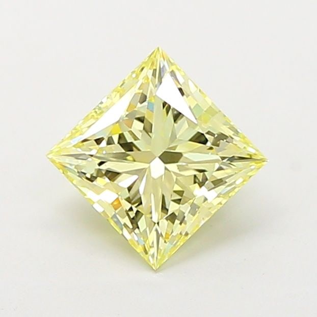 Loose Diamond - PRINCESS 2.02ct Fancy Yellow VS1: Loose Diamond - PRINCESS 2.02ct Fancy Yellow VS1 Source: This is a real non-mined Diamond that has been grown in a lab Shape: PRINCESS Carats: 2.02 Color: Fancy Yellow Certification: IGI Video: