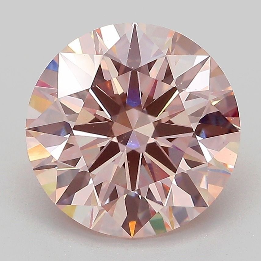 Ideal Loose Diamond - ROUND 3.58ct Fancy Pink VVS2: Ideal Loose Diamond - ROUND 3.58ct Fancy Pink VVS2 Source: This is a real non-mined Diamond that has been grown in a lab Shape: ROUND Carats: 3.58 Color: Fancy Pink Certification: IGI Video: