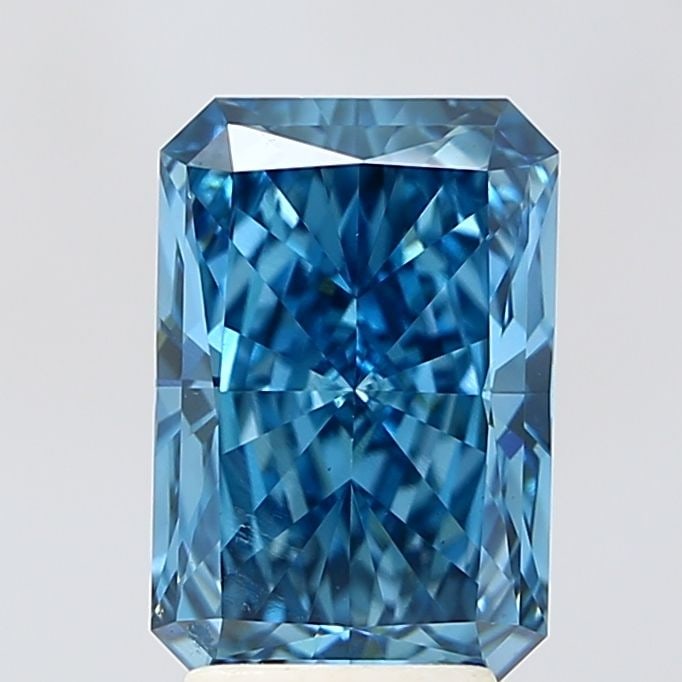 Loose Diamond - RADIANT 3.01ct Fancy Vivid Blue VS1: Loose Diamond - RADIANT 3.01ct Fancy Vivid Blue VS1 Source: This is a real non-mined Diamond that has been grown in a lab Shape: RADIANT Carats: 3.01 Color: Fancy Vivid Blue Certification: NONE Video: