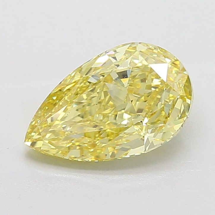 Loose Diamond - PEAR 3.63ct Fancy Intense Yellow VS1: Loose Diamond - PEAR 3.63ct Fancy Intense Yellow VS1 Source: This is a real non-mined Diamond that has been grown in a lab Shape: PEAR Carats: 3.63 Color: Fancy Intense Yellow Certification: IGI Video
