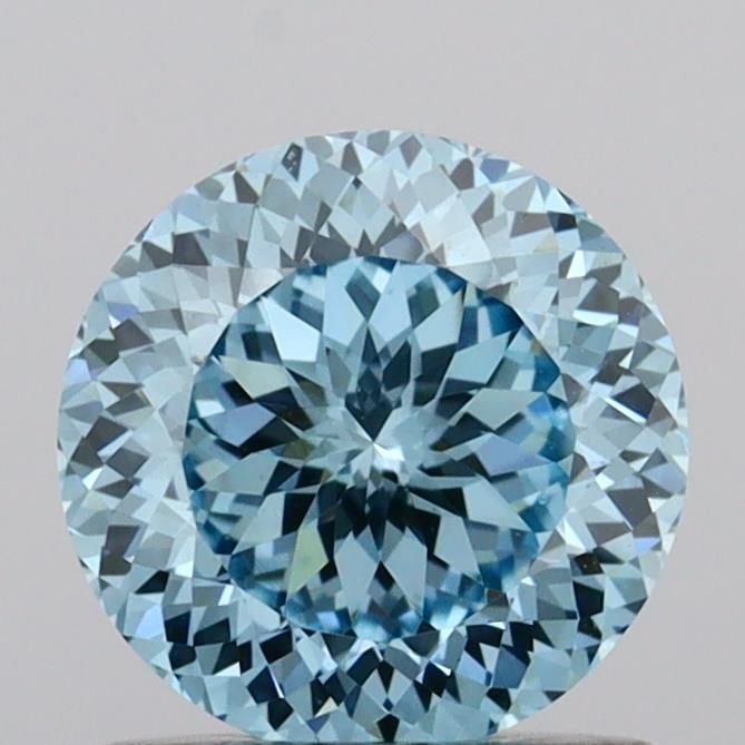 Loose Diamond - ROUND 1.01ct Fancy Vivid Blue VVS2: Loose Diamond - ROUND 1.01ct Fancy Vivid Blue VVS2 Source: This is a real non-mined Diamond that has been grown in a lab Shape: ROUND Carats: 1.01 Color: Fancy Vivid Blue Certification: IGI Video: