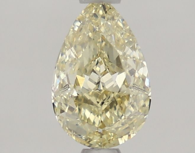 Loose Diamond - PEAR 1.05ct Fancy Light Yellow VVS2: Loose Diamond - PEAR 1.05ct Fancy Light Yellow VVS2 Source: This is a real non-mined Diamond that has been grown in a lab Shape: PEAR Carats: 1.05 Color: Fancy Light Yellow Certification: IGI Video: