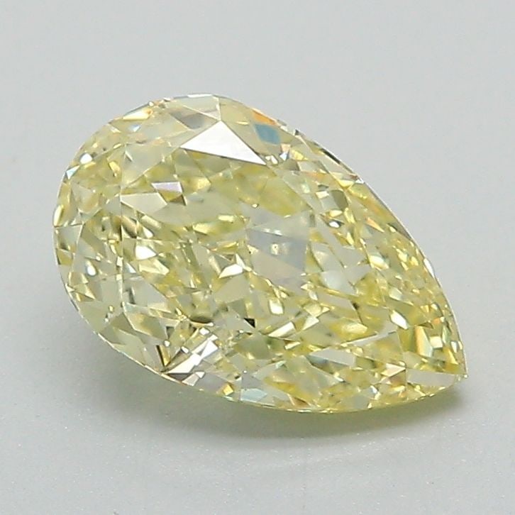 Loose Diamond - PEAR 1.38ct Fancy Intense Yellow VS1: Loose Diamond - PEAR 1.38ct Fancy Intense Yellow VS1 Source: This is a real non-mined Diamond that has been grown in a lab Shape: PEAR Carats: 1.38 Color: Fancy Intense Yellow Certification: IGI Video