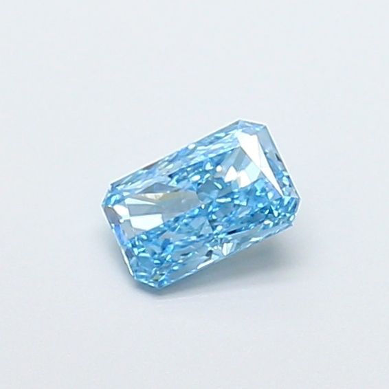 Loose Diamond - RADIANT 0.56ct Fancy Vivid Blue VS1: Loose Diamond - RADIANT 0.56ct Fancy Vivid Blue VS1 Source: This is a real non-mined Diamond that has been grown in a lab Shape: RADIANT Carats: 0.56 Color: Fancy Vivid Blue Certification: IGI Video: