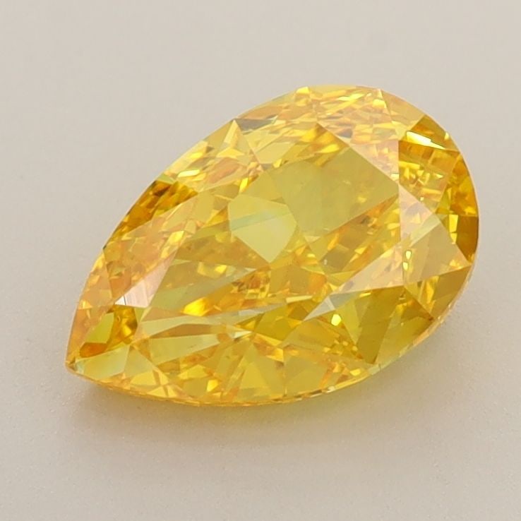 Loose Diamond - PEAR 1.52ct Fancy Vivid Yellow VS1: Loose Diamond - PEAR 1.52ct Fancy Vivid Yellow VS1 Source: This is a real non-mined Diamond that has been grown in a lab Shape: PEAR Carats: 1.52 Color: Fancy Vivid Yellow Certification: IGI Video: