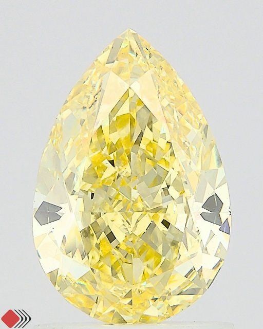 Loose Diamond - PEAR 1.59ct Fancy Intense Yellow VS1: Loose Diamond - PEAR 1.59ct Fancy Intense Yellow VS1 Source: This is a real non-mined Diamond that has been grown in a lab Shape: PEAR Carats: 1.59 Color: Fancy Intense Yellow Certification: IGI Video