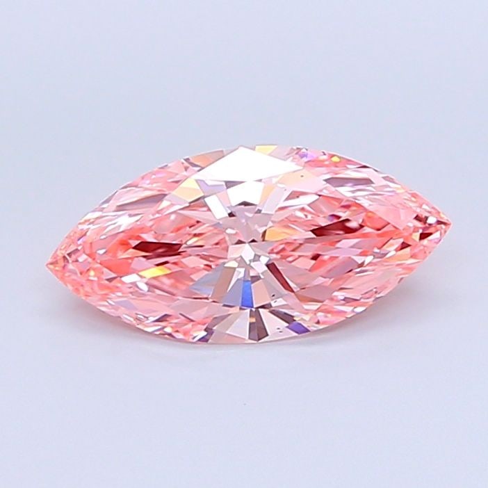Loose Diamond - MARQUISE 3.03ct Fancy Vivid Pink VS2: Loose Diamond - MARQUISE 3.03ct Fancy Vivid Pink VS2 Source: This is a real non-mined Diamond that has been grown in a lab Shape: MARQUISE Carats: 3.03 Color: Fancy Vivid Pink Certification: IGI Video