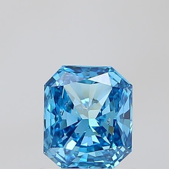 Loose Diamond - RADIANT 1.01ct Fancy Vivid Blue SI1: Loose Diamond - RADIANT 1.01ct Fancy Vivid Blue SI1 Source: This is a real non-mined Diamond that has been grown in a lab Shape: RADIANT Carats: 1.01 Color: Fancy Vivid Blue Certification: IGI Video: