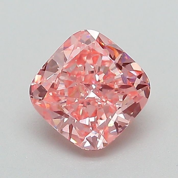 Loose Diamond - CUSHION MODIFIED 1.06ct Fancy Vivid Pink VS1: Loose Diamond - CUSHION MODIFIED 1.06ct Fancy Vivid Pink VS1 Source: This is a real non-mined Diamond that has been grown in a lab Shape: CUSHION MODIFIED Carats: 1.06 Color: Fancy Vivid Pink Certific