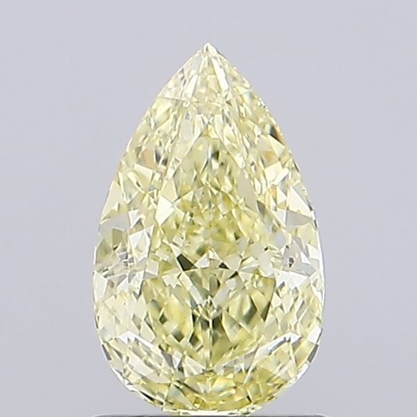 Loose Diamond - PEAR 1.1ct Fancy Yellow VS1: Loose Diamond - PEAR 1.1ct Fancy Yellow VS1 Source: This is a real non-mined Diamond that has been grown in a lab Shape: PEAR Carats: 1.1 Color: Fancy Yellow Certification: IGI Video: