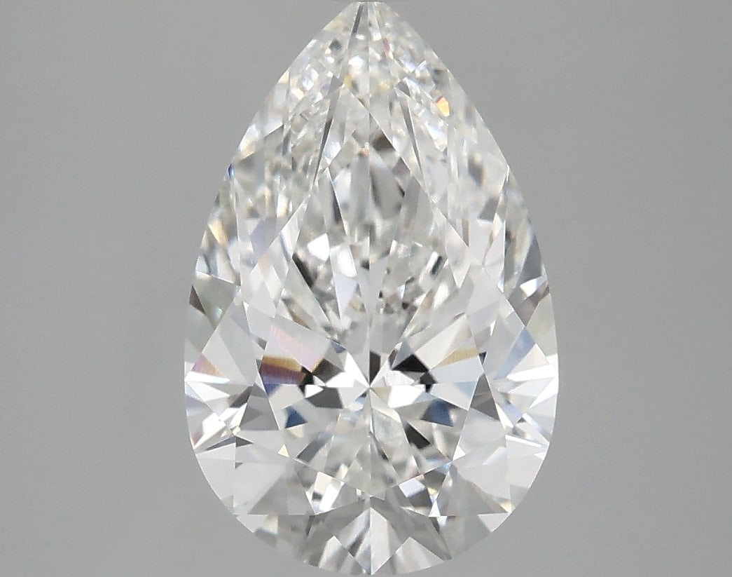 Loose Diamond - PEAR 2.93ct F VVS2: Loose Diamond - PEAR 2.93ct F VVS2 Source: This is a real non-mined Diamond that has been grown in a lab Shape: PEAR Carats: 2.93 Color: F Clarity: VVS2 Certification: IGI Condition: Pre-Owned PLEASE 