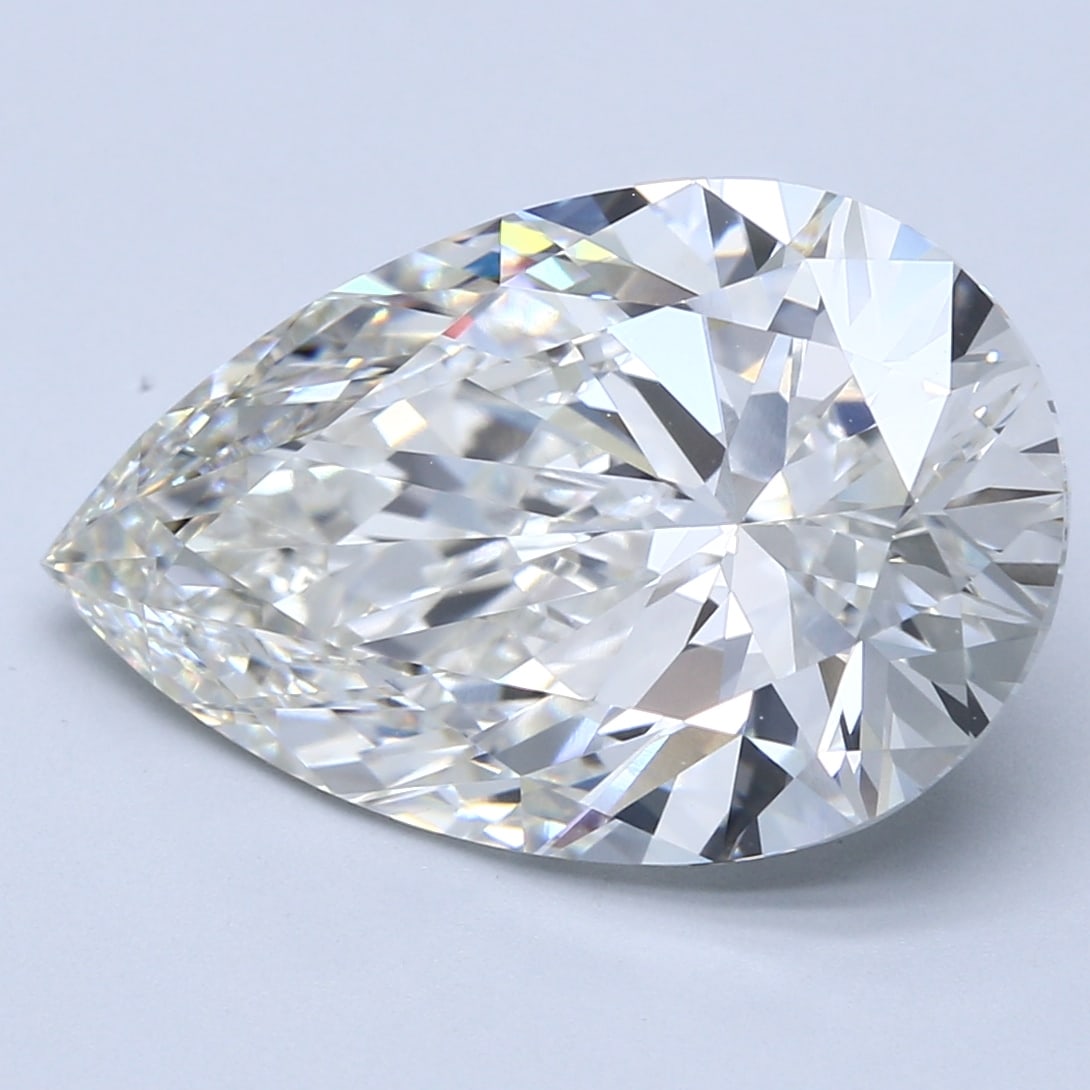 Loose Diamond - PEAR 9.57ct H VVS2: Loose Diamond - PEAR 9.57ct H VVS2 Source: This is a real non-mined Diamond that has been grown in a lab Shape: PEAR Carats: 9.57 Color: H Clarity: VVS2 Certification: IGI Condition: Pre-Owned PLEASE 