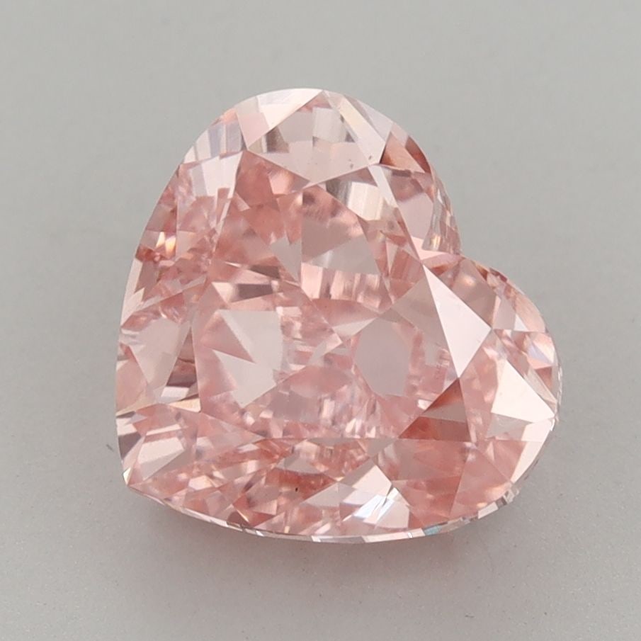 Loose Diamond - HEART 3.57ct Fancy Vivid Pink VS1: Loose Diamond - HEART 3.57ct Fancy Vivid Pink VS1 Source: This is a real non-mined Diamond that has been grown in a lab Shape: HEART Carats: 3.57 Color: Fancy Vivid Pink Certification: IGI Video: