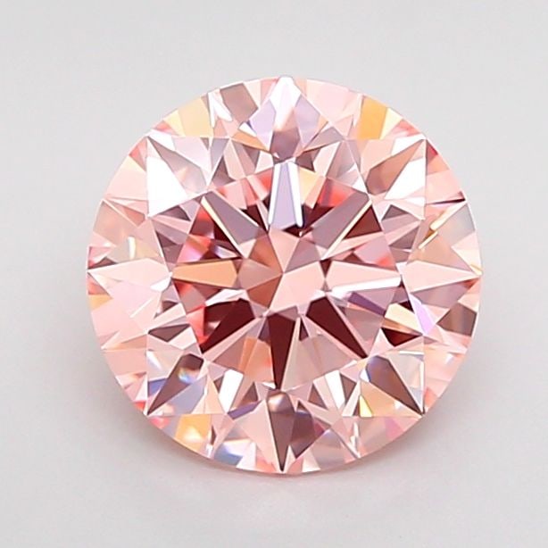 Ideal Loose Diamond - ROUND 1.86ct Fancy Intense Pink VVS2: Ideal Loose Diamond - ROUND 1.86ct Fancy Intense Pink VVS2 Source: This is a real non-mined Diamond that has been grown in a lab Shape: ROUND Carats: 1.86 Color: Fancy Intense Pink Certification: IGI 