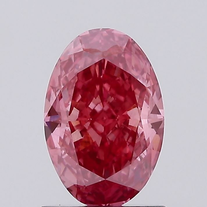 Loose Diamond - OVAL 1.3ct Fancy Vivid Pink SI1: Loose Diamond - OVAL 1.3ct Fancy Vivid Pink SI1 Source: This is a real non-mined Diamond that has been grown in a lab Shape: OVAL Carats: 1.3 Color: Fancy Vivid Pink Certification: IGI Video: