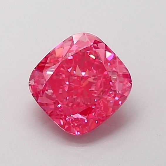 Loose Diamond - CUSHION MODIFIED 1.34ct Fancy Vivid Pink VVS2: Loose Diamond - CUSHION MODIFIED 1.34ct Fancy Vivid Pink VVS2 Source: This is a real non-mined Diamond that has been grown in a lab Shape: CUSHION MODIFIED Carats: 1.34 Color: Fancy Vivid Pink Certifi