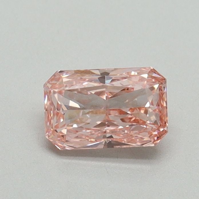 Loose Diamond - RADIANT 0.51ct Fancy Vivid Pink VS1: Loose Diamond - RADIANT 0.51ct Fancy Vivid Pink VS1 Source: This is a real non-mined Diamond that has been grown in a lab Shape: RADIANT Carats: 0.51 Color: Fancy Vivid Pink Certification: IGI Video: