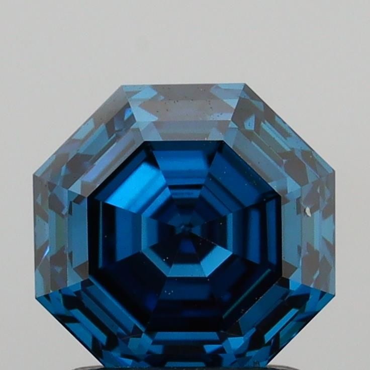 Loose Diamond - OCTAGONAL 1.51ct Fancy Vivid Blue VS1 (1 of 1)