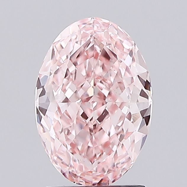 Loose Diamond - OVAL 2.15ct Fancy Vivid Pink VS1: Loose Diamond - OVAL 2.15ct Fancy Vivid Pink VS1 Source: This is a real non-mined Diamond that has been grown in a lab Shape: OVAL Carats: 2.15 Color: Fancy Vivid Pink Certification: IGI Video: