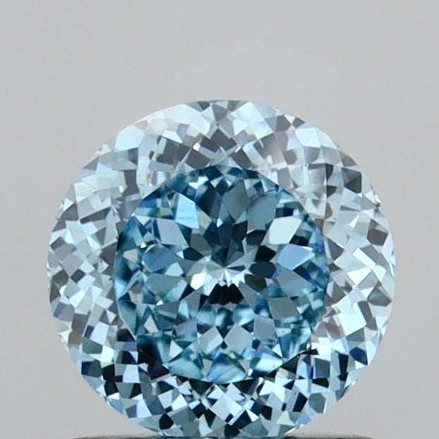 Loose Diamond - ROUND 1.04ct Fancy Vivid Blue VS2: Loose Diamond - ROUND 1.04ct Fancy Vivid Blue VS2 Source: This is a real non-mined Diamond that has been grown in a lab Shape: ROUND Carats: 1.04 Color: Fancy Vivid Blue Certification: IGI Video: