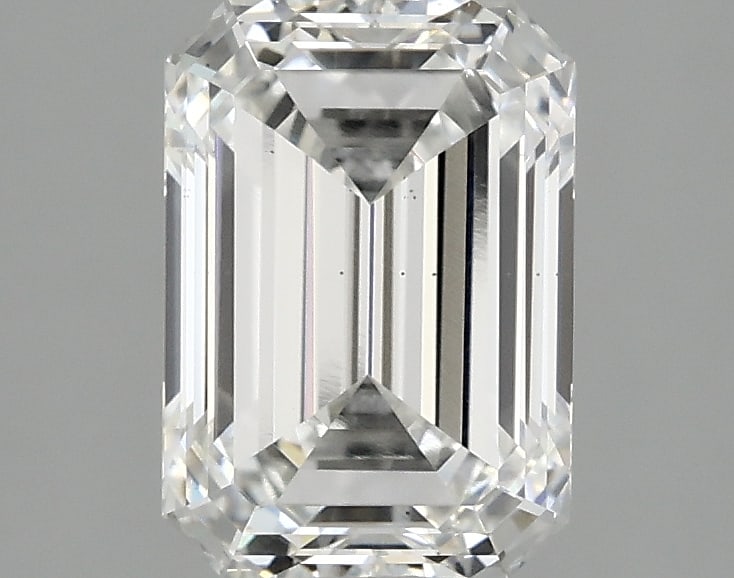 Loose Diamond - EMERALD 2.1ct F VS2: Loose Diamond - EMERALD 2.1ct F VS2 Source: This is a real non-mined Diamond that has been grown in a lab Shape: EMERALD Carats: 2.1 Color: F Clarity: VS2 Certification: IGI Condition: Pre-Owned PLEAS