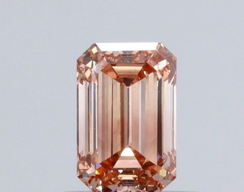 Loose Diamond - EMERALD 0.68ct Fancy Brown VS1: Loose Diamond - EMERALD 0.68ct Fancy Brown VS1 Source: This is a real non-mined Diamond that has been grown in a lab Shape: EMERALD Carats: 0.68 Color: Fancy Brown Certification: NONE Video: