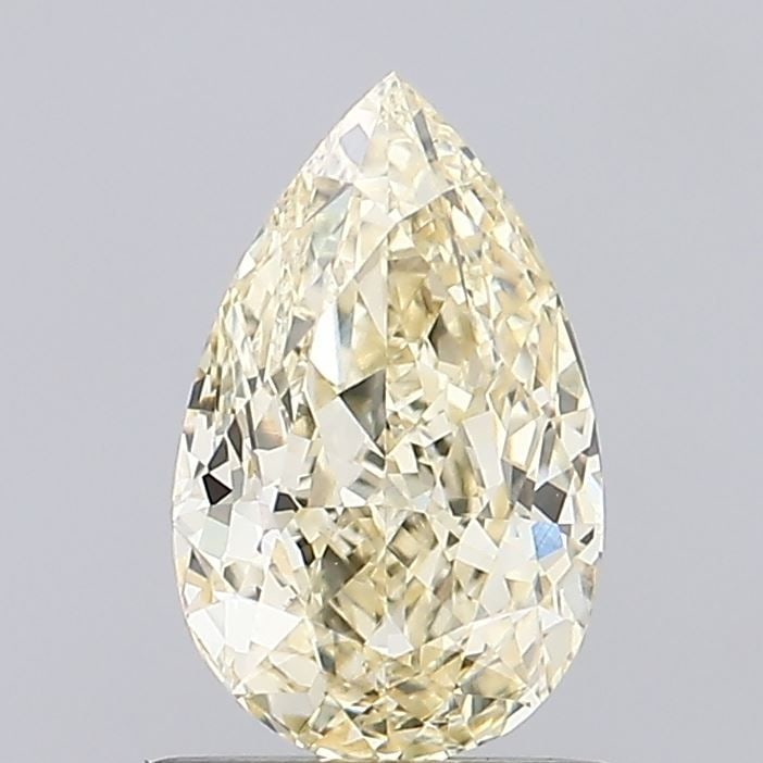 Loose Diamond - PEAR 1.02ct Fancy Yellow VVS2: Loose Diamond - PEAR 1.02ct Fancy Yellow VVS2 Source: This is a real non-mined Diamond that has been grown in a lab Shape: PEAR Carats: 1.02 Color: Fancy Yellow Certification: IGI Video:
