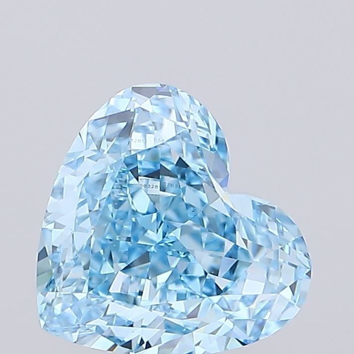 Loose Diamond - HEART 5.14ct Fancy Vivid Blue VS1 (1 of 1)