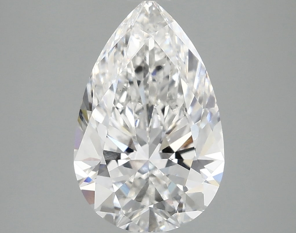 Loose Diamond - PEAR 2.65ct E VS1: Loose Diamond - PEAR 2.65ct E VS1 Source: This is a real non-mined Diamond that has been grown in a lab Shape: PEAR Carats: 2.65 Color: E Clarity: VS1 Certification: IGI Condition: Pre-Owned PLEASE NO