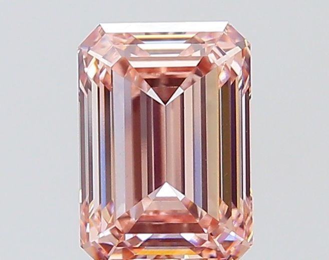 Loose Diamond - EMERALD 2.55ct Fancy Intense Pink VVS2: Loose Diamond - EMERALD 2.55ct Fancy Intense Pink VVS2 Source: This is a real non-mined Diamond that has been grown in a lab Shape: EMERALD Carats: 2.55 Color: Fancy Intense Pink Certification: IGI Vi