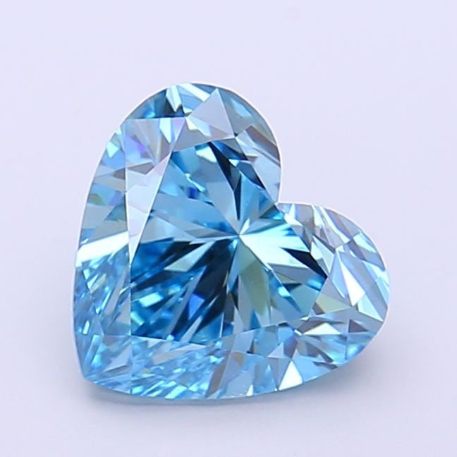 Loose Diamond - HEART 1.99ct Fancy Vivid Blue VVS2: Loose Diamond - HEART 1.99ct Fancy Vivid Blue VVS2 Source: This is a real non-mined Diamond that has been grown in a lab Shape: HEART Carats: 1.99 Color: Fancy Vivid Blue Certification: IGI Video: