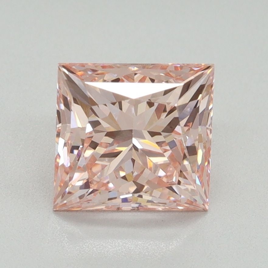 Loose Diamond - PRINCESS 2.08ct Fancy Intense Pink VVS2: Loose Diamond - PRINCESS 2.08ct Fancy Intense Pink VVS2 Source: This is a real non-mined Diamond that has been grown in a lab Shape: PRINCESS Carats: 2.08 Color: Fancy Intense Pink Certification: IGI 