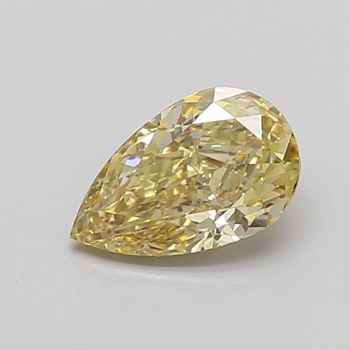 Loose Diamond - PEAR 1.56ct Fancy Yellow VS1: Loose Diamond - PEAR 1.56ct Fancy Yellow VS1 Source: This is a real non-mined Diamond that has been grown in a lab Shape: PEAR Carats: 1.56 Color: Fancy Yellow Certification: IGI Video: