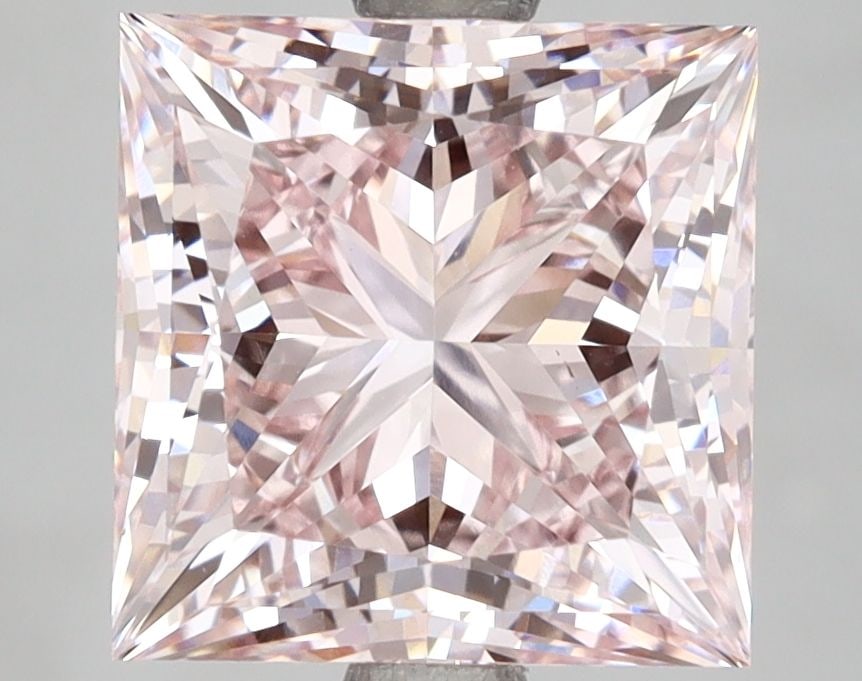 Loose Diamond - PRINCESS 4.36ct Fancy Intense Pink VS1: Loose Diamond - PRINCESS 4.36ct Fancy Intense Pink VS1 Source: This is a real non-mined Diamond that has been grown in a lab Shape: PRINCESS Carats: 4.36 Color: Fancy Intense Pink Certification: IGI V