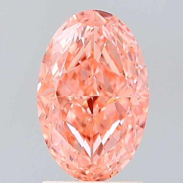 Loose Diamond - OVAL 2.18ct Fancy Vivid Pink VVS2: Loose Diamond - OVAL 2.18ct Fancy Vivid Pink VVS2 Source: This is a real non-mined Diamond that has been grown in a lab Shape: OVAL Carats: 2.18 Color: Fancy Vivid Pink Certification: IGI Video: