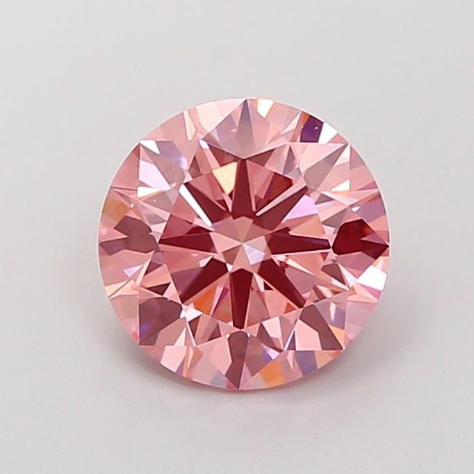 Ideal Loose Diamond - ROUND 2.66ct Fancy Vivid Pink VVS2: Ideal Loose Diamond - ROUND 2.66ct Fancy Vivid Pink VVS2 Source: This is a real non-mined Diamond that has been grown in a lab Shape: ROUND Carats: 2.66 Color: Fancy Vivid Pink Certification: IGI