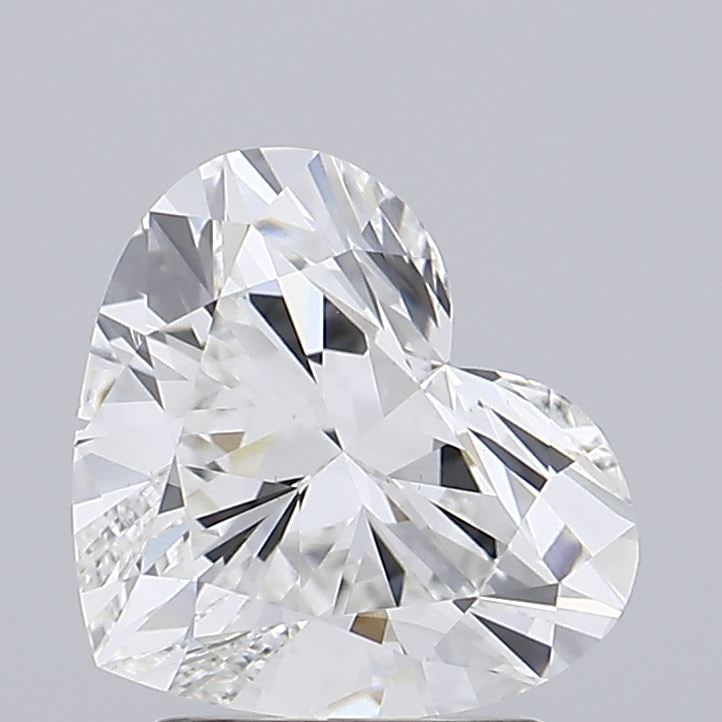 Loose Diamond - HEART 2.25ct G VVS2: Loose Diamond - HEART 2.25ct G VVS2 Source: This is a real non-mined Diamond that has been grown in a lab Shape: HEART Carats: 2.25 Color: G Clarity: VVS2 Certification: GIA Condition: Pre-Owned