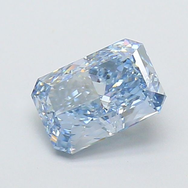 Loose Diamond - RADIANT 1.19ct Fancy Intense Blue VVS2: Loose Diamond - RADIANT 1.19ct Fancy Intense Blue VVS2 Source: This is a real non-mined Diamond that has been grown in a lab Shape: RADIANT Carats: 1.19 Color: Fancy Intense Blue Certification: IGI