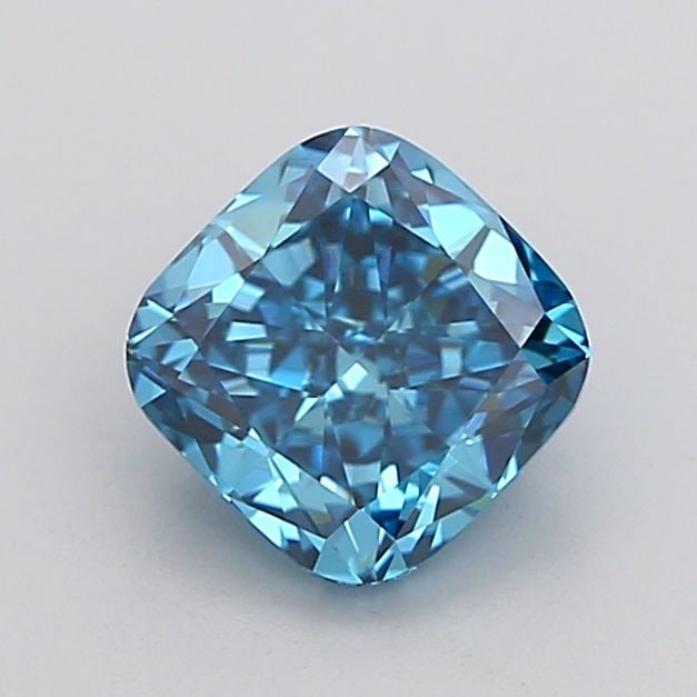 Loose Diamond - CUSHION MODIFIED 1.02ct Fancy Vivid Blue VVS2: Loose Diamond - CUSHION MODIFIED 1.02ct Fancy Vivid Blue VVS2 Source: This is a real non-mined Diamond that has been grown in a lab Shape: CUSHION MODIFIED Carats: 1.02 Color: Fancy Vivid Blue