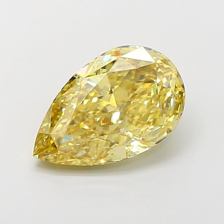 Loose Diamond - PEAR 3.05ct Fancy Intense Yellow VS1: Loose Diamond - PEAR 3.05ct Fancy Intense Yellow VS1 Source: This is a real non-mined Diamond that has been grown in a lab Shape: PEAR Carats: 3.05 Color: Fancy Intense Yellow Certification: IGI Video