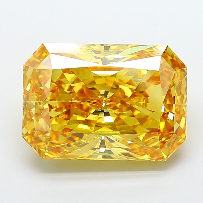Loose Diamond - RADIANT 15.04ct Fancy Vivid Yellow VS1: Loose Diamond - RADIANT 15.04ct Fancy Vivid Yellow VS1 Source: This is a real non-mined Diamond that has been grown in a lab Shape: RADIANT Carats: 15.04 Color: Fancy Vivid Yellow Certification: IGI V