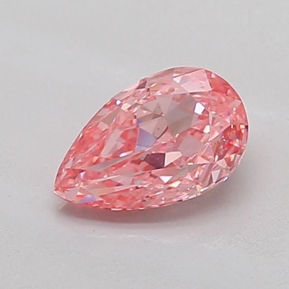 Loose Diamond - PEAR 0.9ct Fancy Vivid Pink VS1: Loose Diamond - PEAR 0.9ct Fancy Vivid Pink VS1 Source: This is a real non-mined Diamond that has been grown in a lab Shape: PEAR Carats: 0.9 Color: Fancy Vivid Pink Certification: IGI Video: