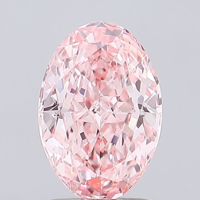 Loose Diamond - OVAL 2.01ct Fancy Vivid Pink VVS2: Loose Diamond - OVAL 2.01ct Fancy Vivid Pink VVS2 Source: This is a real non-mined Diamond that has been grown in a lab Shape: OVAL Carats: 2.01 Color: Fancy Vivid Pink Certification: IGI Video: