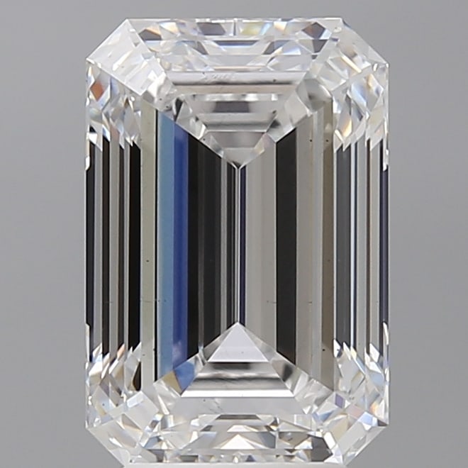 Loose Diamond - EMERALD 4ct D VS2: Loose Diamond - EMERALD 4ct D VS2 Source: This is a real non-mined Diamond that has been grown in a lab Shape: EMERALD Carats: 4 Color: D Clarity: VS2 Certification: IGI Condition: Pre-Owned PLEASE NO