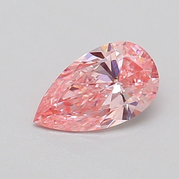 Loose Diamond - PEAR 0.57ct Fancy Vivid Pink VS1: Loose Diamond - PEAR 0.57ct Fancy Vivid Pink VS1 Source: This is a real non-mined Diamond that has been grown in a lab Shape: PEAR Carats: 0.57 Color: Fancy Vivid Pink Certification: IGI Video: