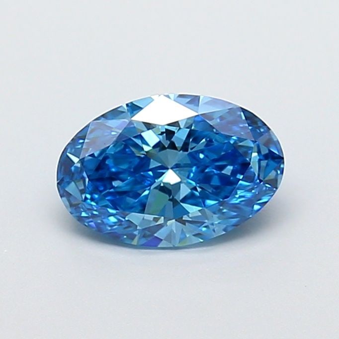 Loose Diamond - OVAL 1.05ct Fancy Vivid Blue VS1: Loose Diamond - OVAL 1.05ct Fancy Vivid Blue VS1 Source: This is a real non-mined Diamond that has been grown in a lab Shape: OVAL Carats: 1.05 Color: Fancy Vivid Blue Certification: IGI Video: