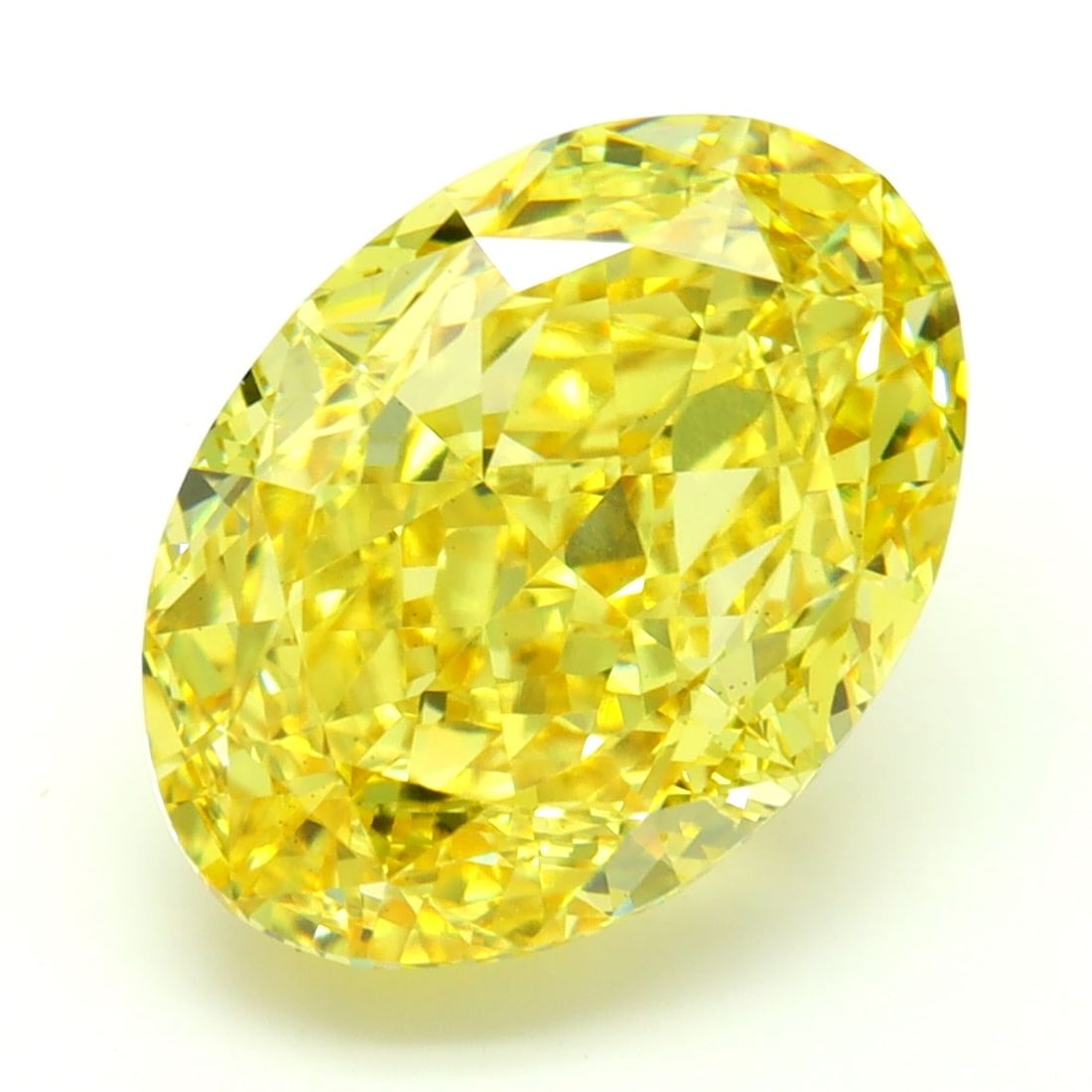 Loose Diamond - OVAL 8.09ct Fancy Vivid Yellow VS1: Loose Diamond - OVAL 8.09ct Fancy Vivid Yellow VS1 Source: This is a real non-mined Diamond that has been grown in a lab Shape: OVAL Carats: 8.09 Color: Fancy Vivid Yellow Certification: IGI Video: