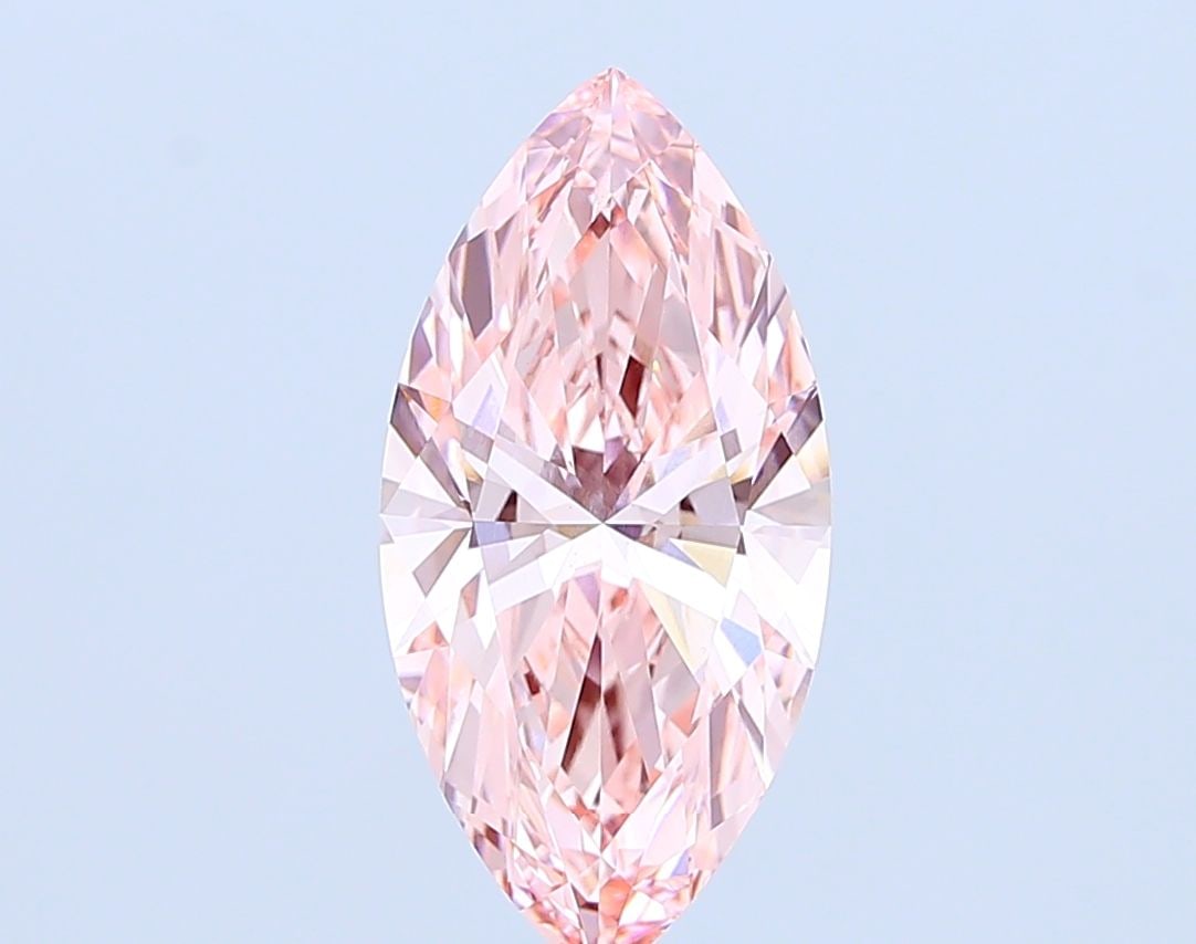 Loose Diamond - MARQUISE 7.16ct Fancy Vivid Pink VS1: Loose Diamond - MARQUISE 7.16ct Fancy Vivid Pink VS1 Source: This is a real non-mined Diamond that has been grown in a lab Shape: MARQUISE Carats: 7.16 Color: Fancy Vivid Pink Certification: IGI Video