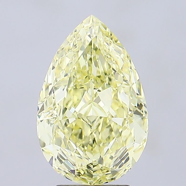 Loose Diamond - PEAR 4.74ct Fancy Intense Yellow VVS1: Loose Diamond - PEAR 4.74ct Fancy Intense Yellow VVS1 Source: This is a real non-mined Diamond that has been grown in a lab Shape: PEAR Carats: 4.74 Color: Fancy Intense Yellow Certification: IGI Vide